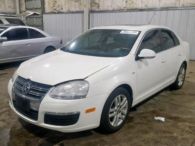 3VWEF71K17M188495 - 2007 VOLKSWAGEN JETTA WOLF WHITE photo 2