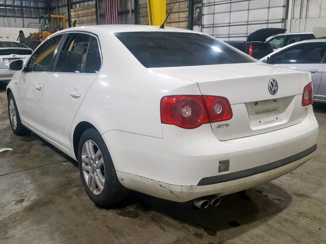 3VWEF71K17M188495 - 2007 VOLKSWAGEN JETTA WOLF WHITE photo 3