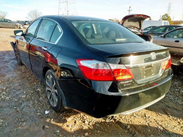 1HGCR2F51FA157381 - 2015 HONDA ACCORD SPO BLACK photo 3