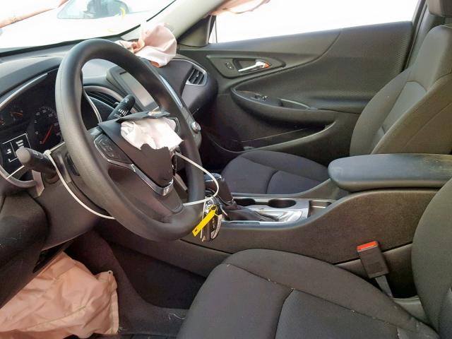 1G1ZB5ST2JF290027 - 2018 CHEVROLET MALIBU LS WHITE photo 5