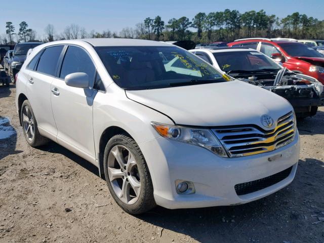 4T3ZK3BB8AU032936 - 2010 TOYOTA VENZA BASE WHITE photo 1