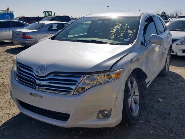 4T3ZK3BB8AU032936 - 2010 TOYOTA VENZA BASE WHITE photo 2