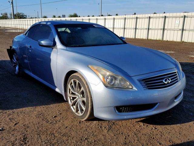 JNKCV66E99M725251 - 2009 INFINITI G37 BASE SILVER photo 1