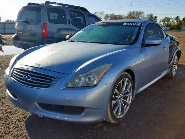 JNKCV66E99M725251 - 2009 INFINITI G37 BASE SILVER photo 2