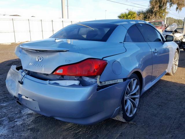 JNKCV66E99M725251 - 2009 INFINITI G37 BASE SILVER photo 4