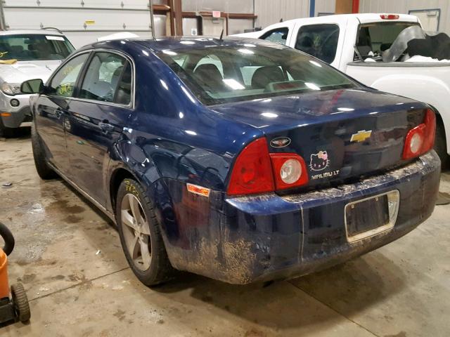 1G1ZC5E1XBF257463 - 2011 CHEVROLET MALIBU 1LT ლურჯი ფოტო 3
