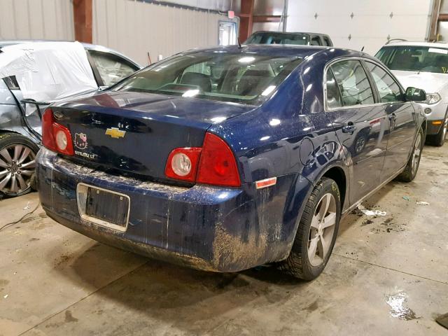 1G1ZC5E1XBF257463 - 2011 CHEVROLET MALIBU 1LT ლურჯი ფოტო 4