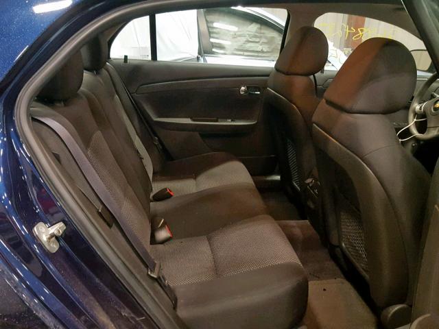 1G1ZC5E1XBF257463 - 2011 CHEVROLET MALIBU 1LT ლურჯი ფოტო 6