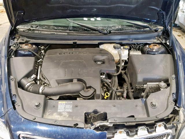 1G1ZC5E1XBF257463 - 2011 CHEVROLET MALIBU 1LT ლურჯი ფოტო 7