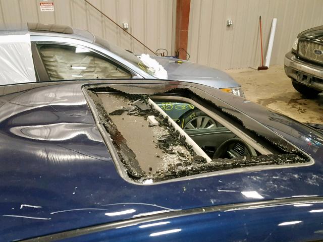 1G1ZC5E1XBF257463 - 2011 CHEVROLET MALIBU 1LT ლურჯი ფოტო 9