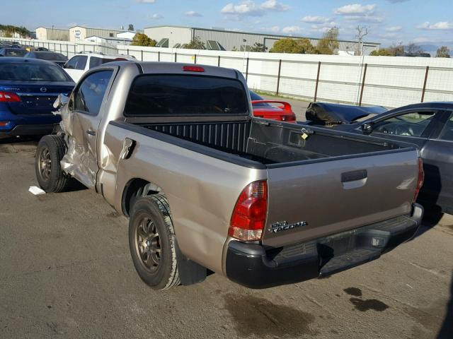 5TENX22N58Z537738 - 2008 TOYOTA TACOMA BROWN photo 3