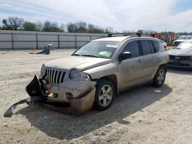 1J4NT4FBXAD602017 - 2010 JEEP COMPASS SP ოქროსფერი ფოტო 2