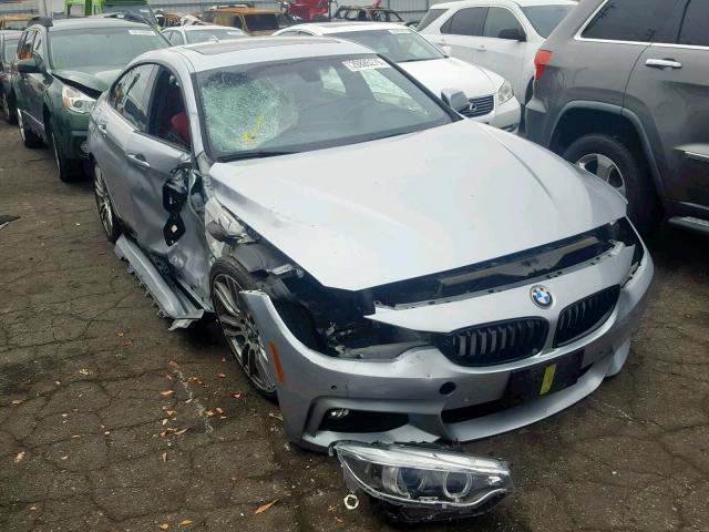 WBA4A9C57GGL89082 - 2016 BMW 428 I 银色 照片 1