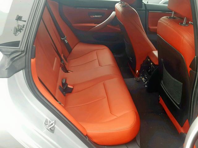 WBA4A9C57GGL89082 - 2016 BMW 428 I 银色 照片 6