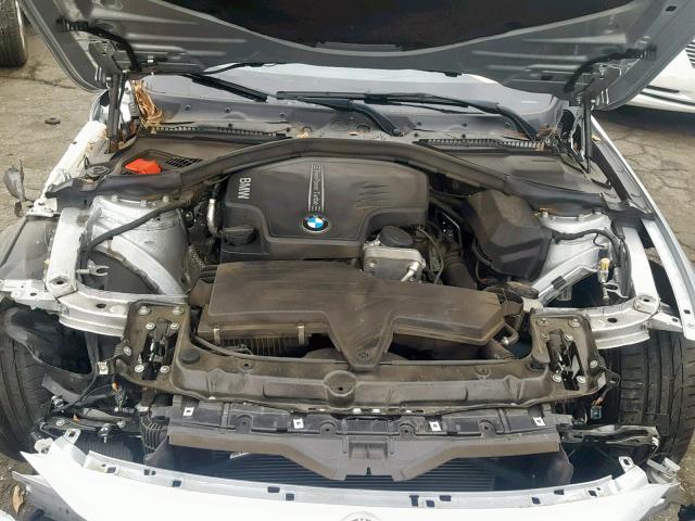 WBA4A9C57GGL89082 - 2016 BMW 428 I 银色 照片 7