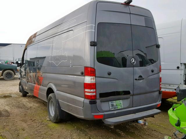 WD3PF4CC8E5893632 - 2014 MERCEDES-BENZ SPRINTER 3 BLACK photo 3