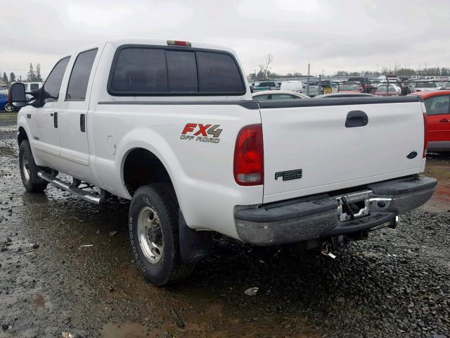 1FTSW31P14ED28170 - 2004 FORD F350 SRW S WHITE photo 3