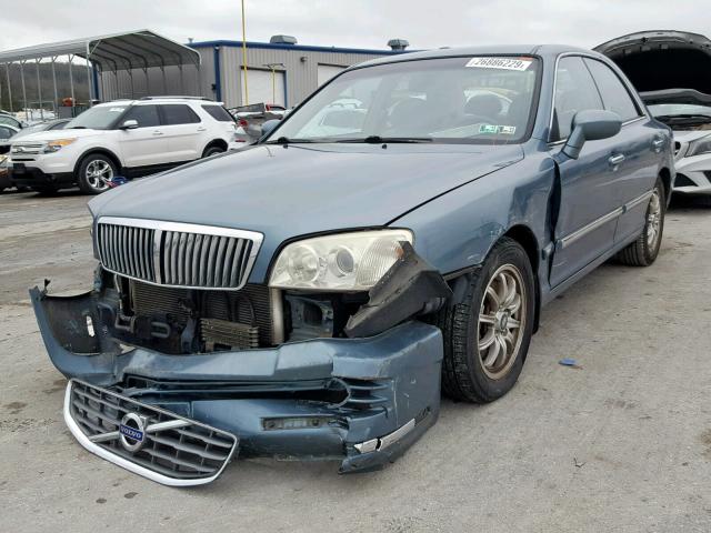 KMHFU45E75A382759 - 2005 HYUNDAI XG 350 BLUE photo 2