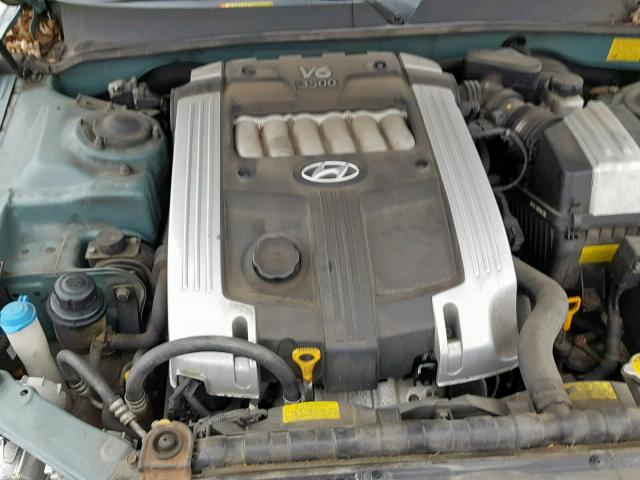 KMHFU45E75A382759 - 2005 HYUNDAI XG 350 BLUE photo 7