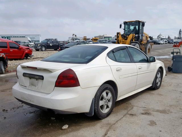 2G2WP522551126355 - 2005 PONTIAC GRAND PRIX WHITE photo 4