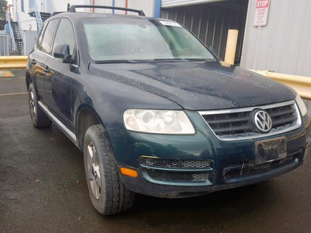 WVGBC67LX4D006188 - 2004 VOLKSWAGEN TOUAREG 3. GREEN photo 1