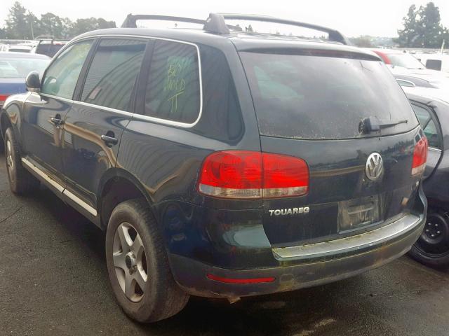 WVGBC67LX4D006188 - 2004 VOLKSWAGEN TOUAREG 3. GREEN photo 3