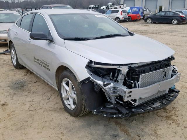 1G1ZB5ST5JF257779 - 2018 CHEVROLET MALIBU LS SILVER photo 1