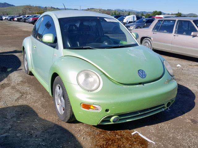 3VWCC21C2XM444607 - 1999 VOLKSWAGEN NEW BEETLE Yaşıl foto 1