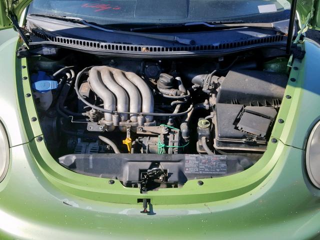 3VWCC21C2XM444607 - 1999 VOLKSWAGEN NEW BEETLE Yaşıl foto 7