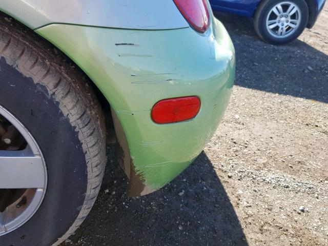 3VWCC21C2XM444607 - 1999 VOLKSWAGEN NEW BEETLE Yaşıl foto 9
