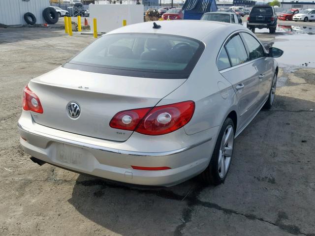 WVWHP7AN1BE727221 - 2011 VOLKSWAGEN CC LUXURY SILVER photo 3