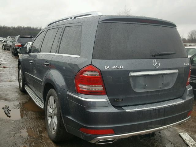 4JGBF7BE7BA630020 - 2011 MERCEDES-BENZ GL 450 4MA CHARCOAL photo 3