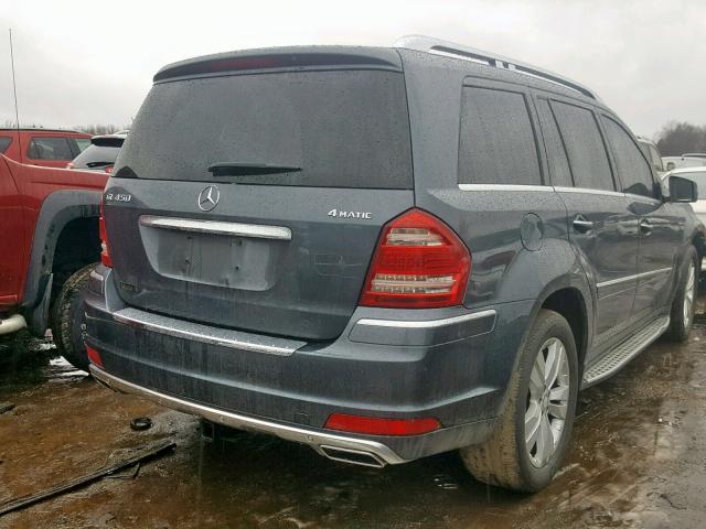 4JGBF7BE7BA630020 - 2011 MERCEDES-BENZ GL 450 4MA CHARCOAL photo 4