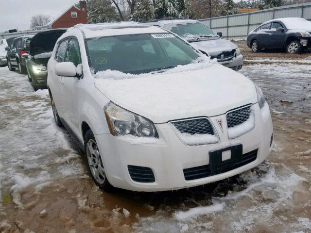 5Y2SM67039Z415635 - 2009 PONTIAC VIBE WHITE photo 9