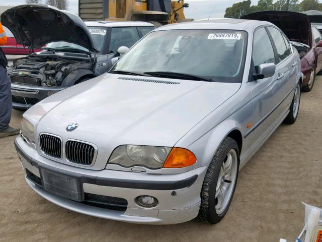 WBAAV53471FT02267 - 2001 BMW 330 I SILVER photo 2