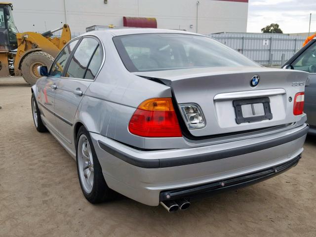 WBAAV53471FT02267 - 2001 BMW 330 I SILVER photo 3