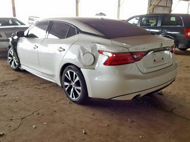 1N4AA6AP6HC377447 - 2017 NISSAN MAXIMA 3.5 WHITE photo 3