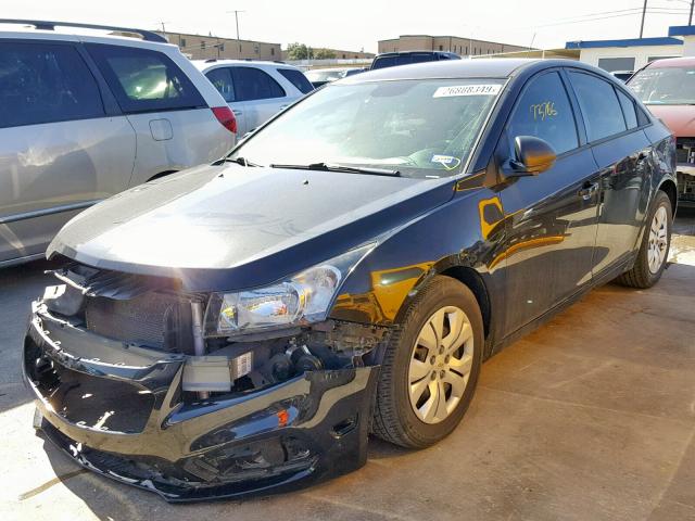 1G1PA5SH6F7199284 - 2015 CHEVROLET CRUZE LS BLACK photo 2