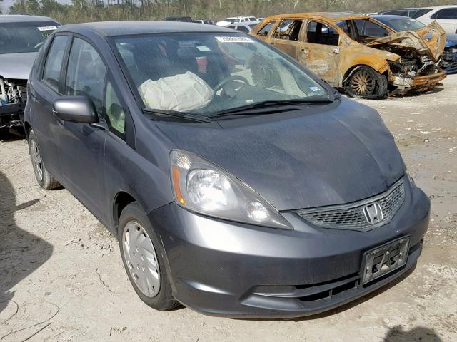 JHMGE8H3XCC025678 - 2012 HONDA FIT GRAY photo 1