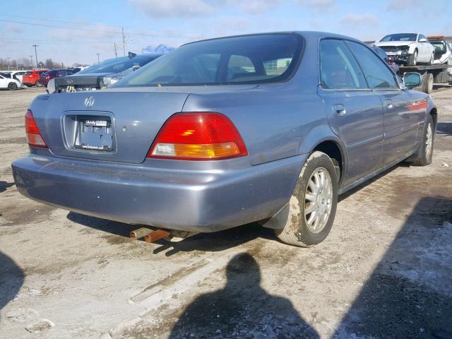 JH4UA2658WC003537 - 1998 ACURA 2.5TL BLUE photo 4