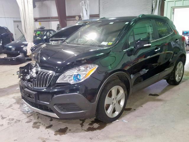 KL4CJASB1GB684631 - 2016 BUICK ENCORE BLACK photo 2