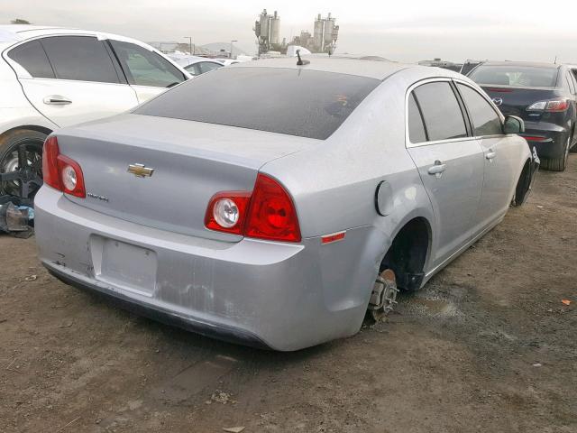 1G1ZB5E17BF365882 - 2011 CHEVROLET MALIBU LS SILVER photo 4