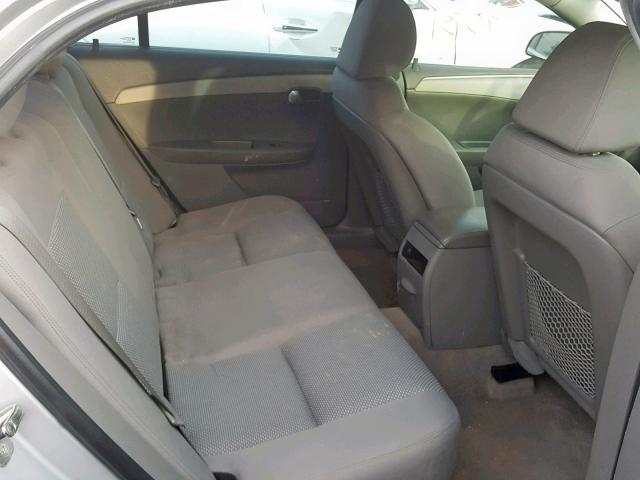 1G1ZB5E17BF365882 - 2011 CHEVROLET MALIBU LS SILVER photo 6