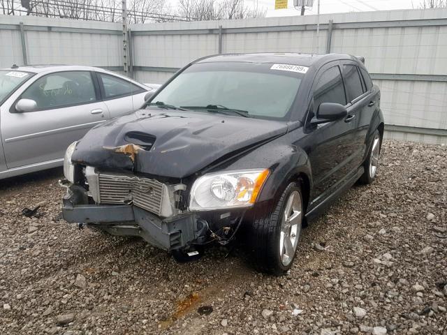 1B3HB68F68D701334 - 2008 DODGE CALIBER SR BLACK photo 2