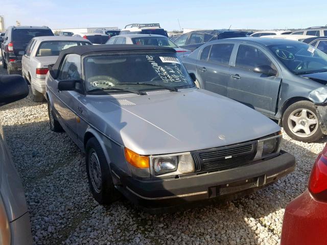 YS3AD75L7G7025556 - 1986 SAAB 900 SILVER photo 1