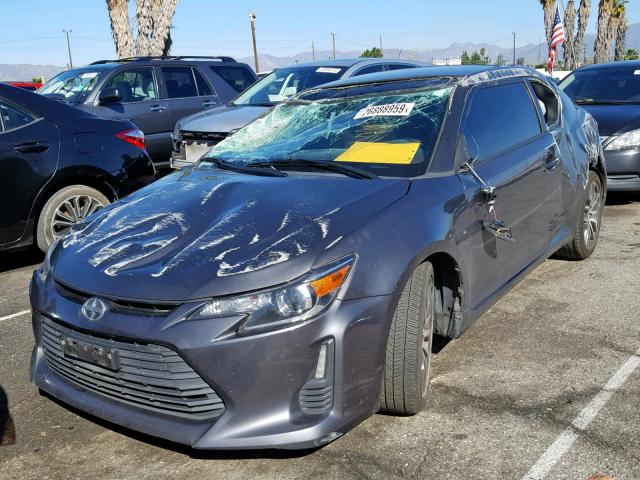 JTKJF5C73FJ012003 - 2015 TOYOTA SCION TC ნაცრისფერი ფოტო 2