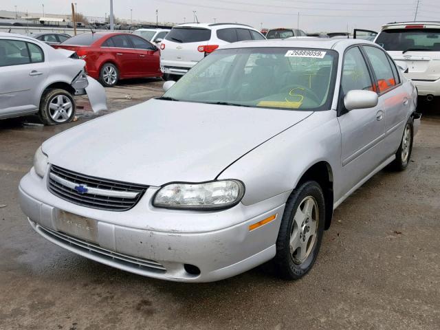 1G1NE52J82M658941 - 2002 CHEVROLET MALIBU LS SILVER photo 2