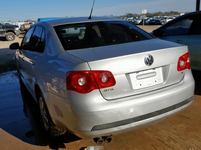 3VWPG71K77M086821 - 2007 VOLKSWAGEN JETTA 2.5 SILVER photo 3