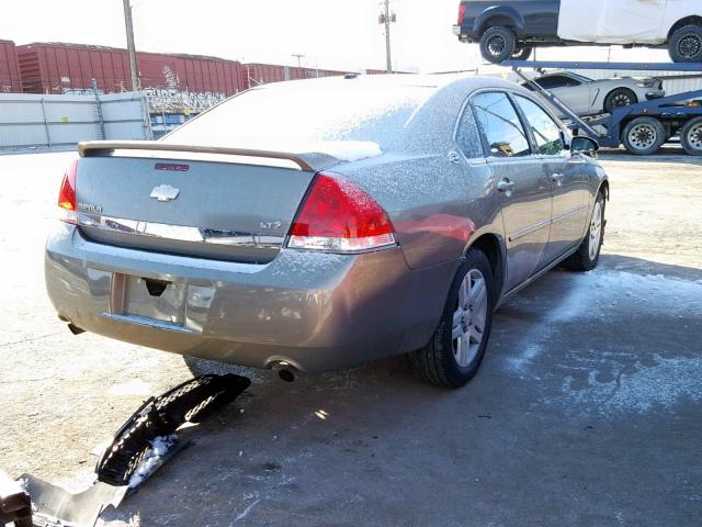 2G1WU581569234277 - 2006 CHEVROLET IMPALA LTZ TAN photo 4