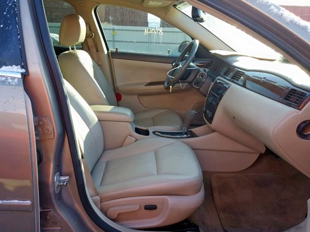 2G1WU581569234277 - 2006 CHEVROLET IMPALA LTZ TAN photo 5